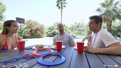 Facials4k - Violet Moore - Facialed Independence Day 04 07 2023