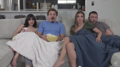 Aria Valencia, Kenzie Love - Movie Night 2023 04 27
