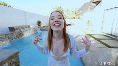 Lubed Kallie Taylor - Pool Tease 21 02 2023