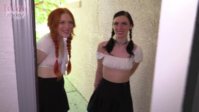 2022 10 26 Strawberry Fields And Celestina Blooms - Students Celestina And Strawberry Get Their Pussy's Filled By The Teacher