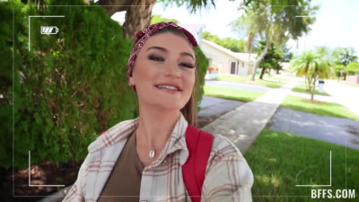 Bffs 22 08 10 Mae Milano Callie Black And Lacy Tate Cock Trip