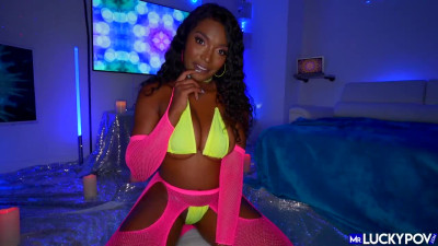 MrLuckyPOV Daya Knight - Glazing Busty Daya Knights Big Natural Tits