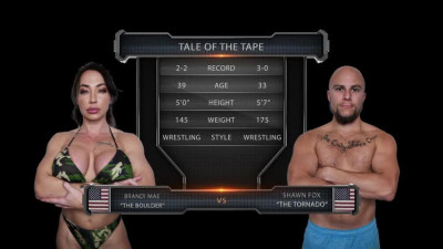 EvolvedFights Brandi Mae Vs Shawn Fox