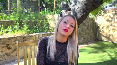 Ashley, The Beauty From Cassis, Sucks Like A Boss!