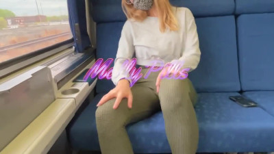 Horny Hiking Public Train Sextape - Mollypills