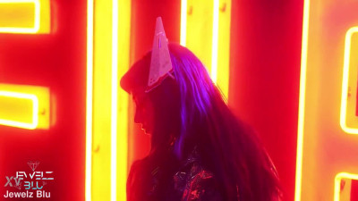 Jewelz Blu - BLU LIGHT DISTRICT Hardcore Cinematic ANAL CREAMPIE Fuck Tape