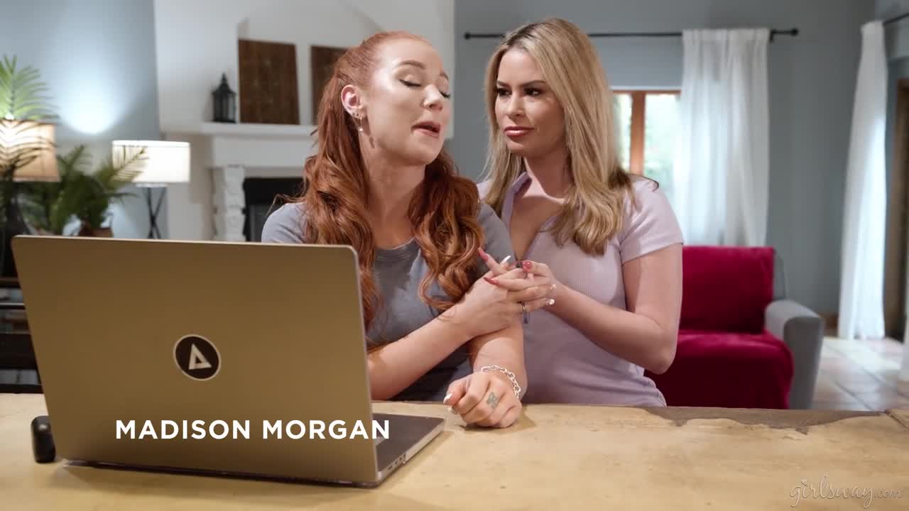 Madison Morgan, Nicole Aria - Wet On A Work Call 10 05 2024 - Watch Latest Porn Video at ePornHome.com for Free.